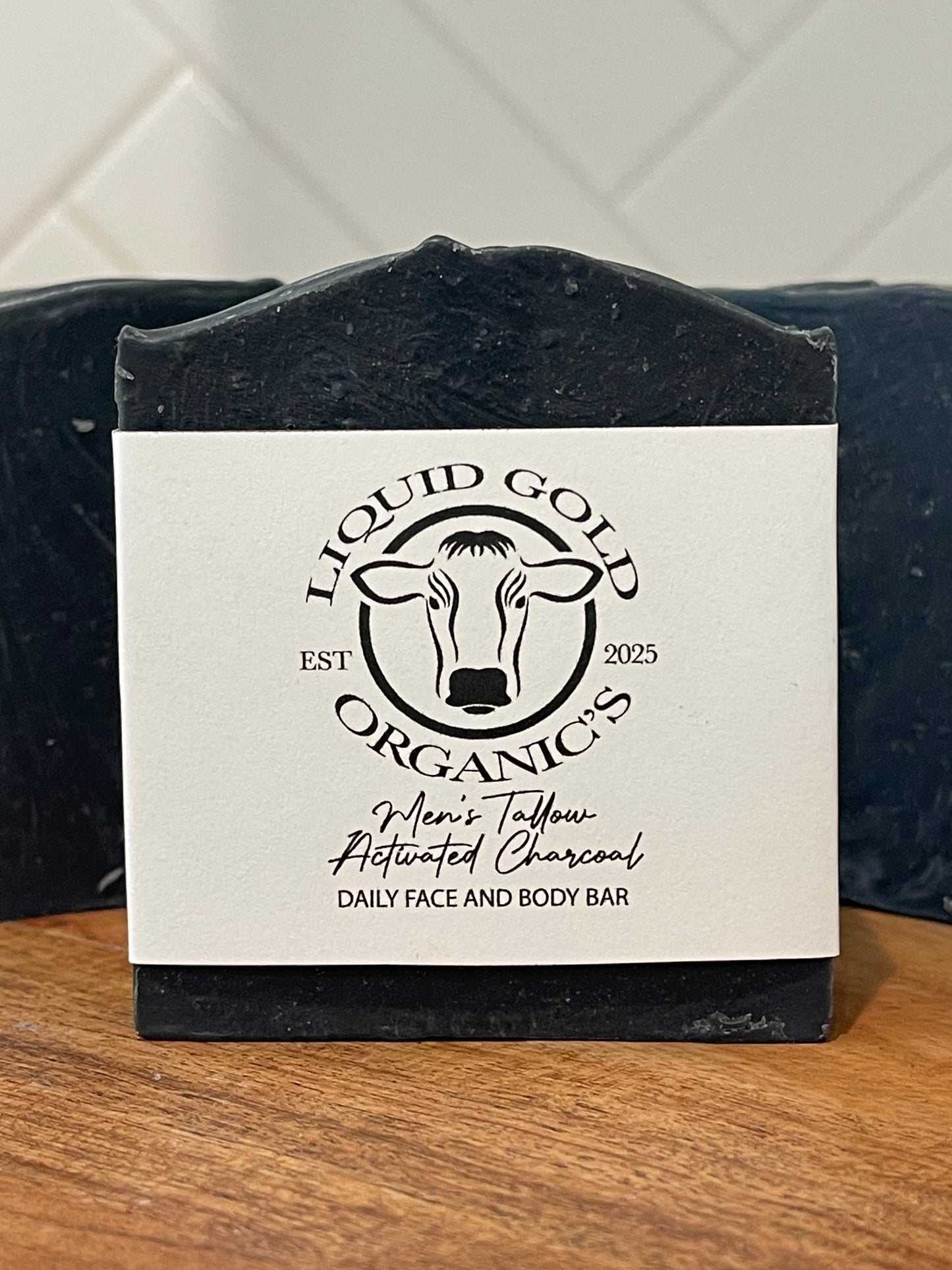 Men's Tallow Activated Charcoal